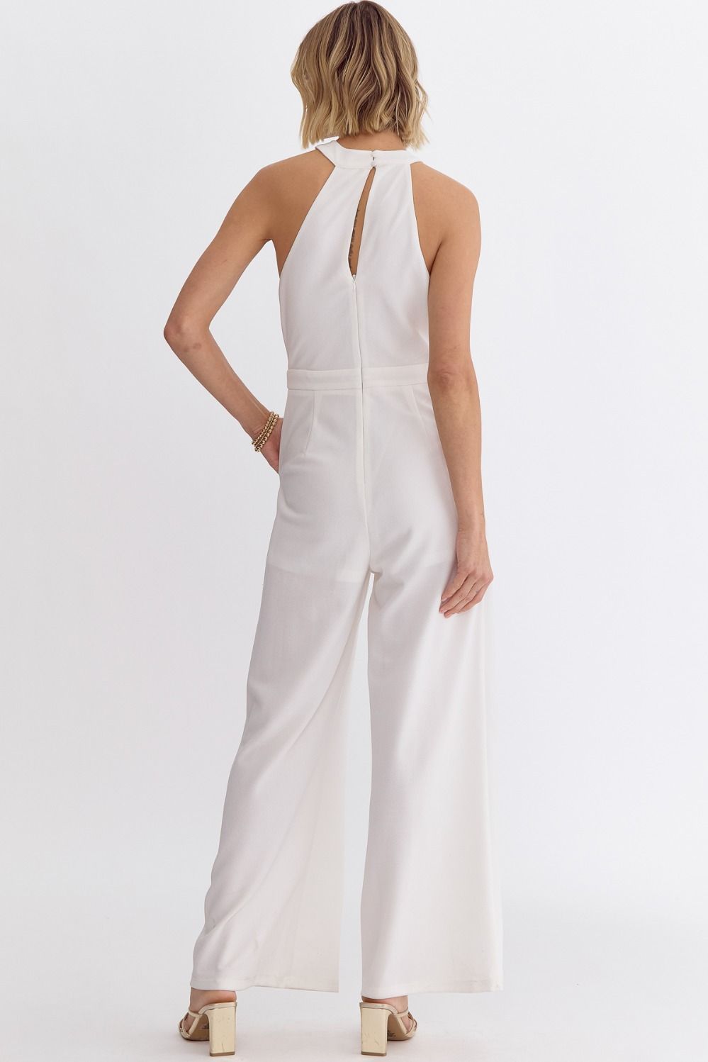 Emily White Romper