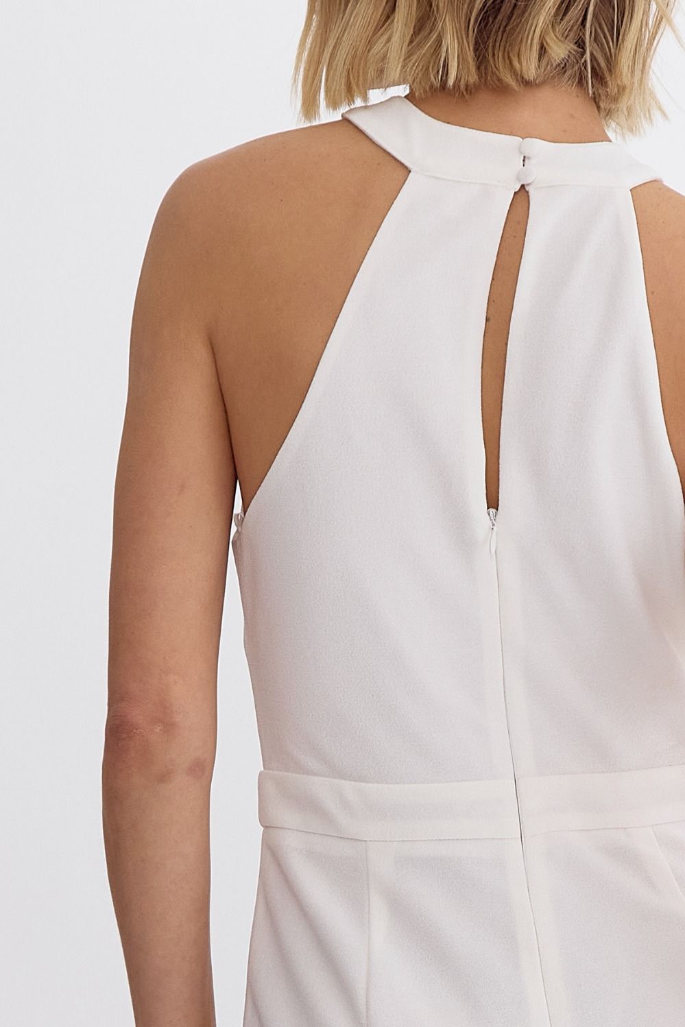 Emily White Romper