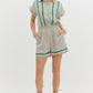 Emery Green Romper