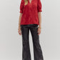 Ellie Red Top