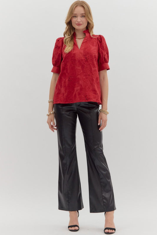 Ellie Red Top