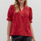Ellie Red Top
