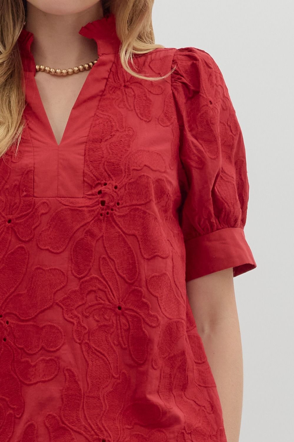 Ellie Red Top