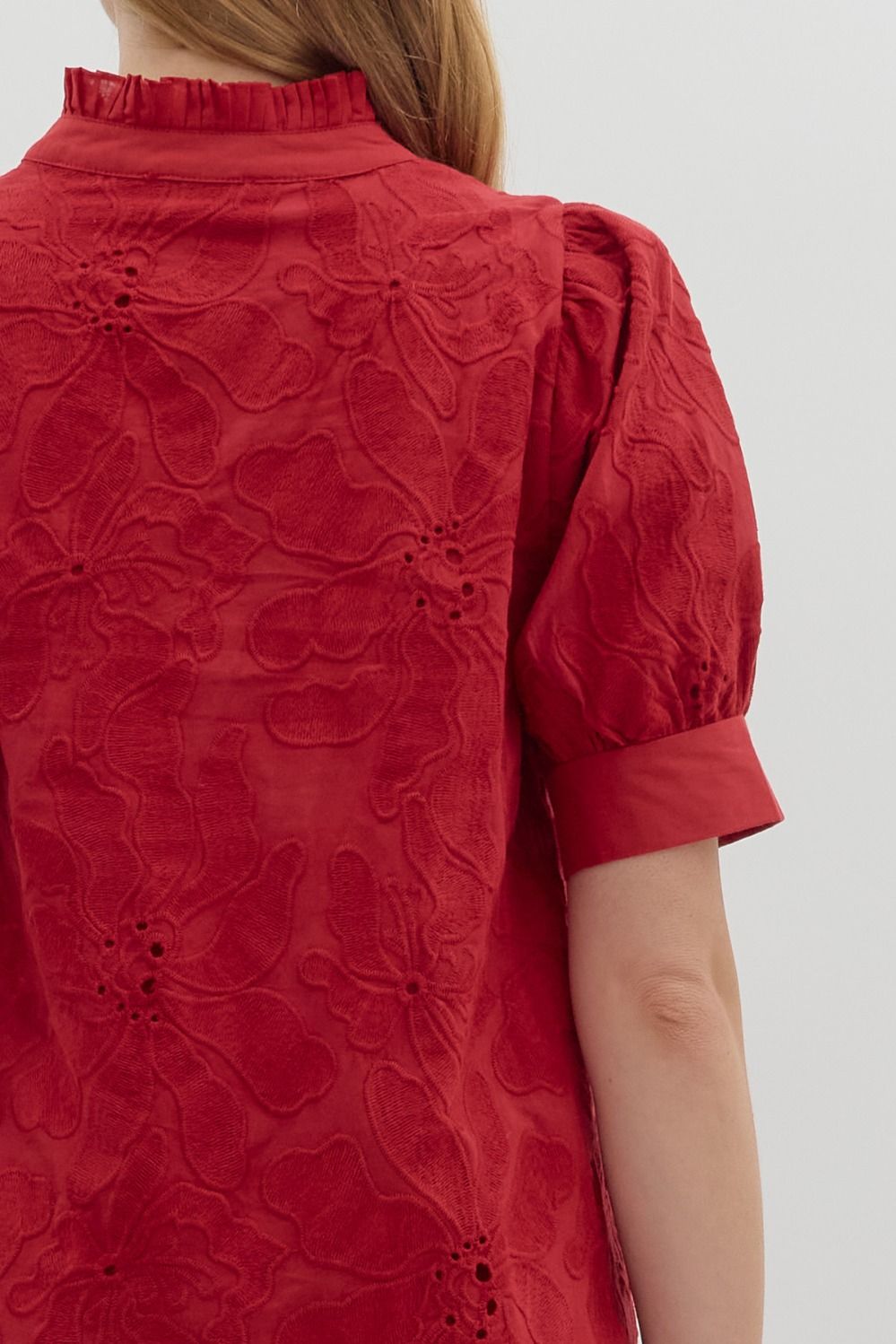 Ellie Red Top