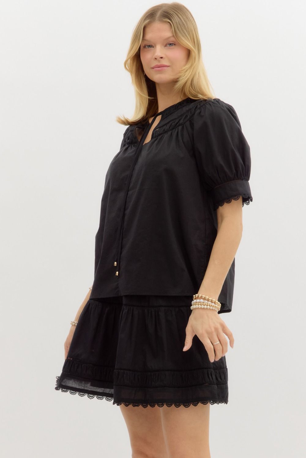 Eva Black Top
