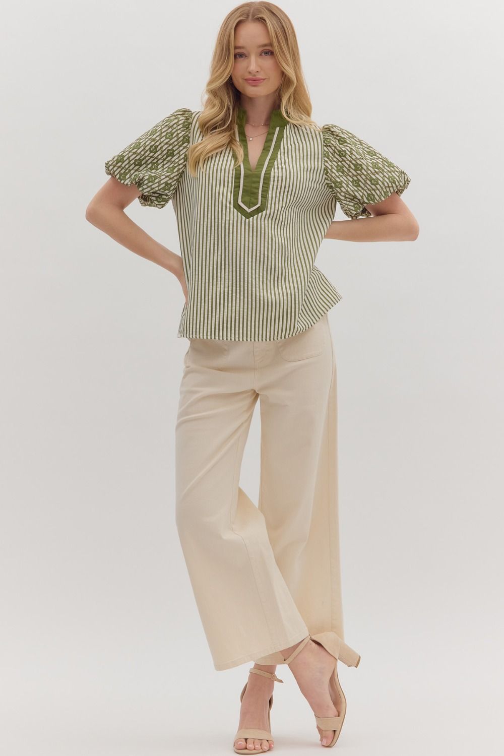 Ella Olive Blouse