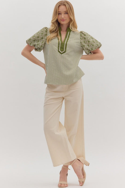 Ella Olive Blouse