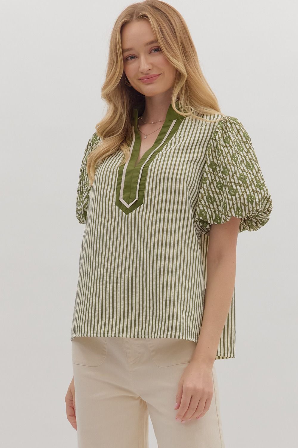 Ella Olive Blouse