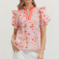 Ellie Pink Top