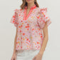 Ellie Pink Top