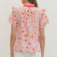 Ellie Pink Top