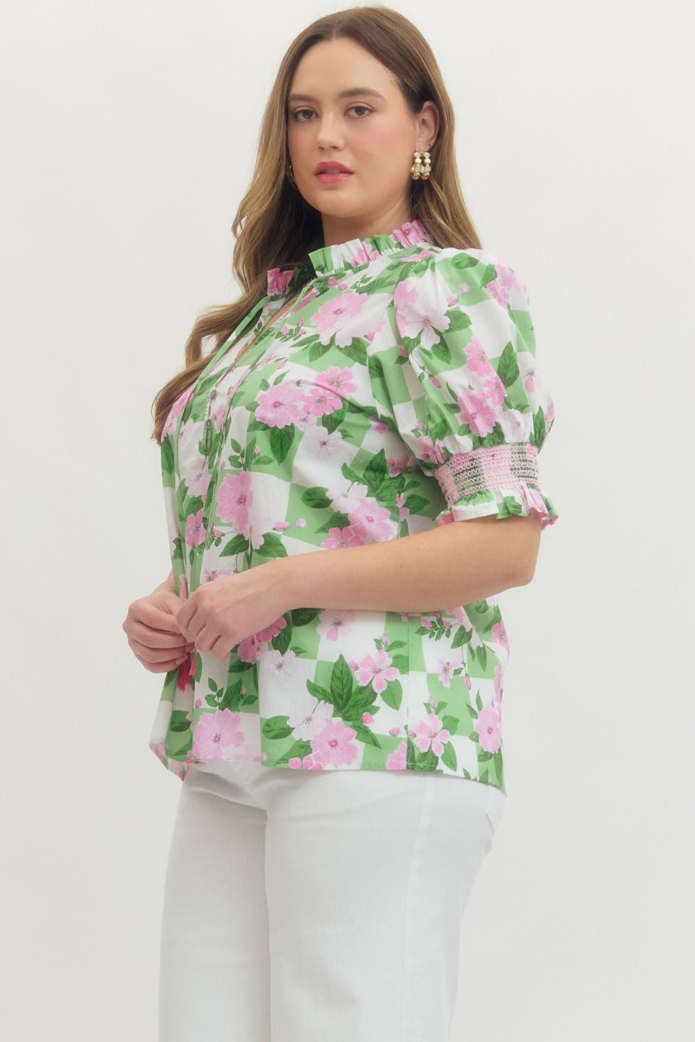 Ella Green Tea Top