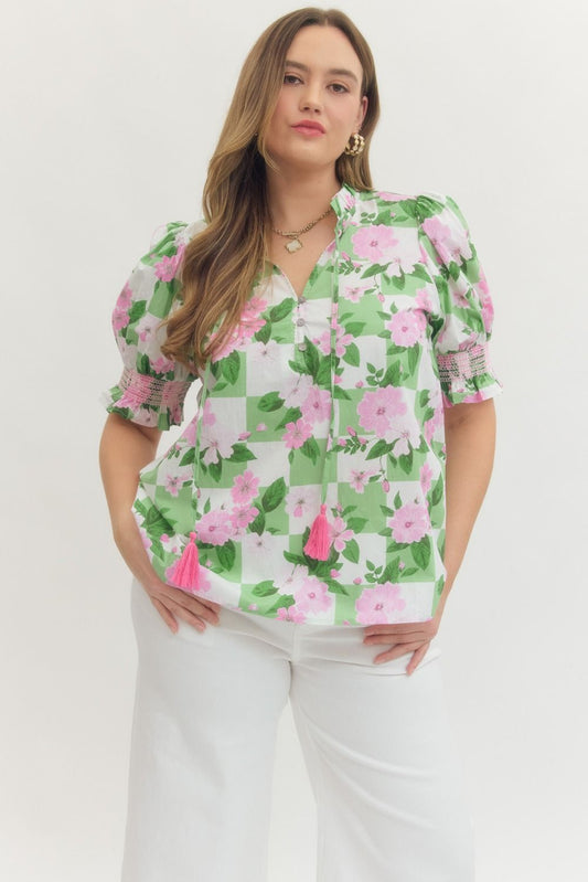 Ella Green Tea Top