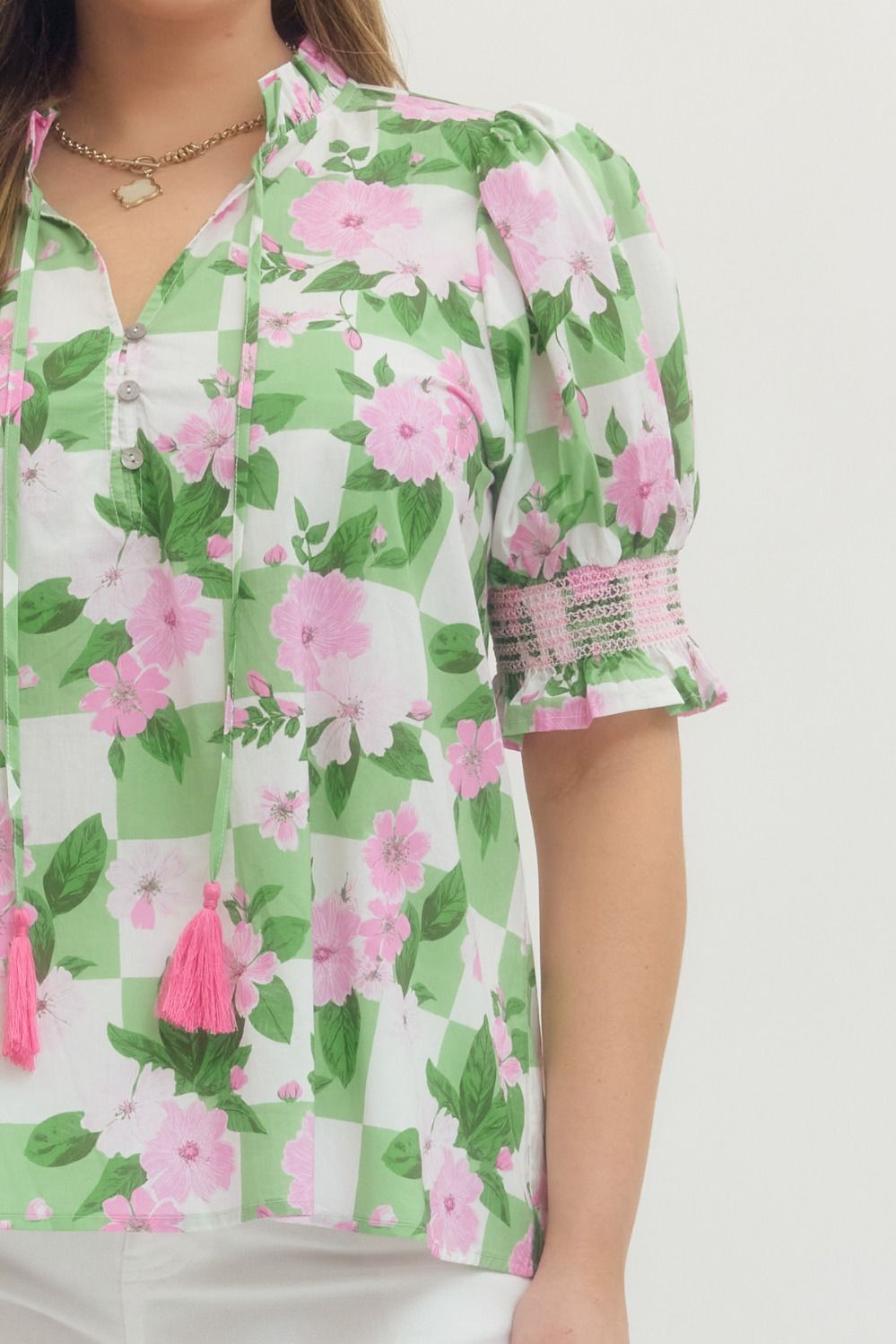 Ella Green Tea Top