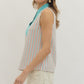 Evie Aqua Top