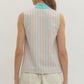 Evie Aqua Top