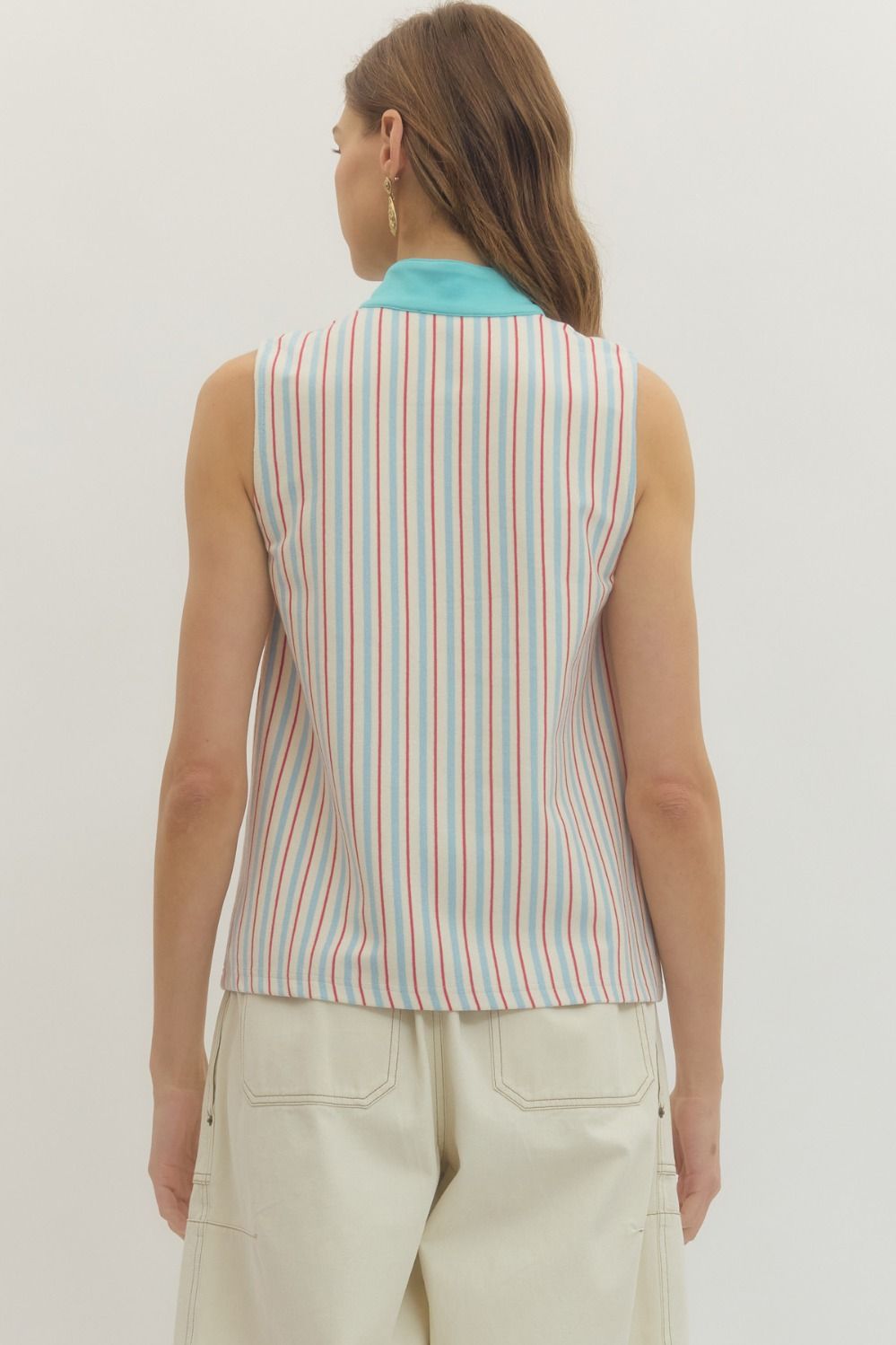Evie Aqua Top