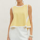 Eliana Lemon and White Top