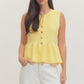 Evie Lemon Tank Top