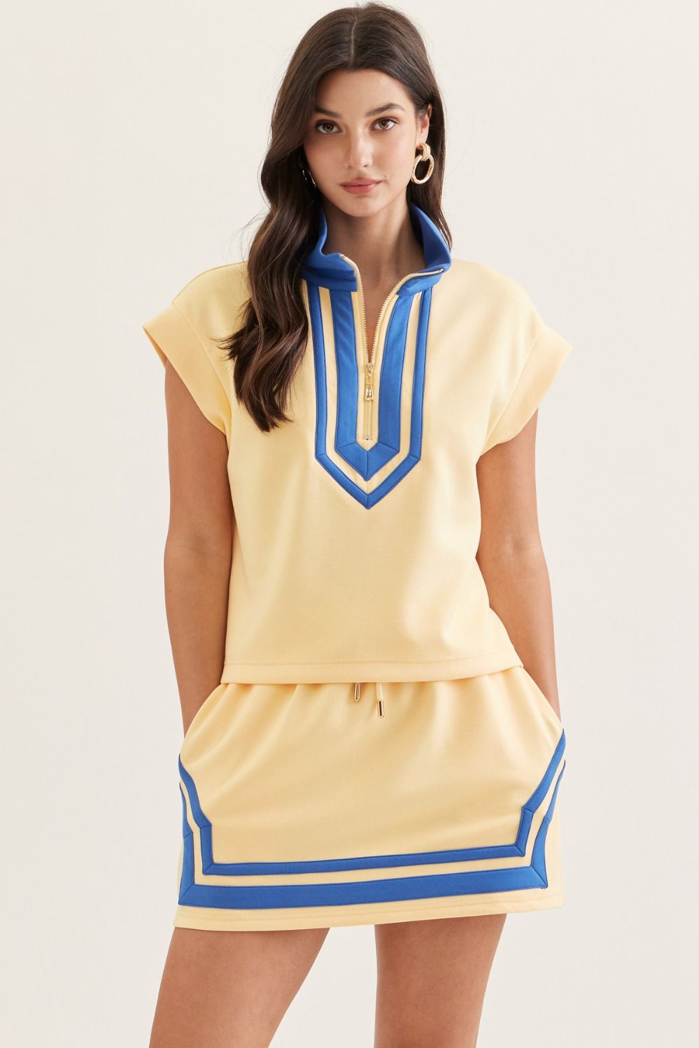 Emily Yellow Set Top