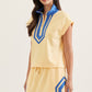 Emily Yellow Set Top