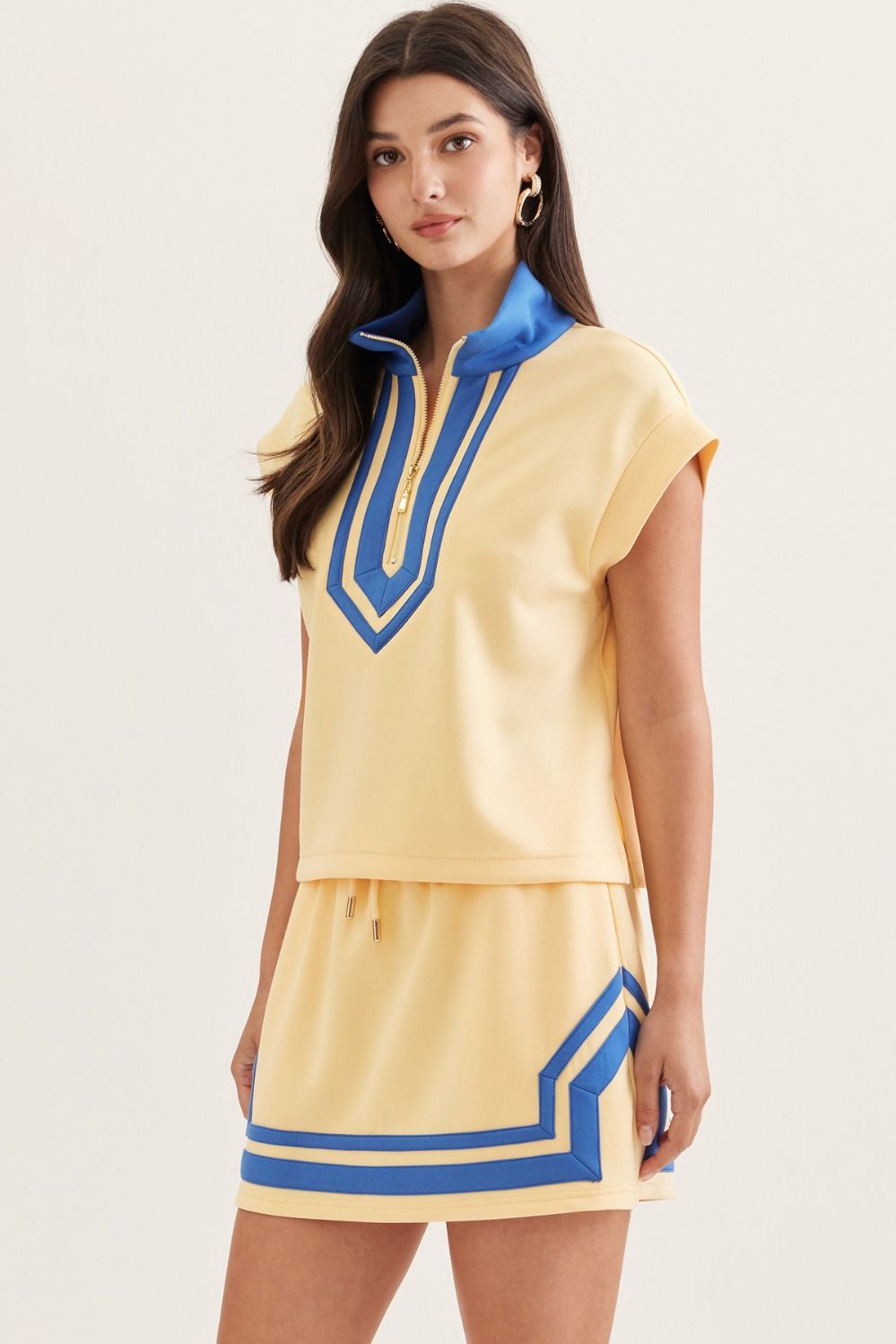 Emily Yellow Set Top
