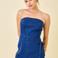 Darla Denim Wrap Romper