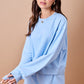 Dawn Mockneck Set Top Blue