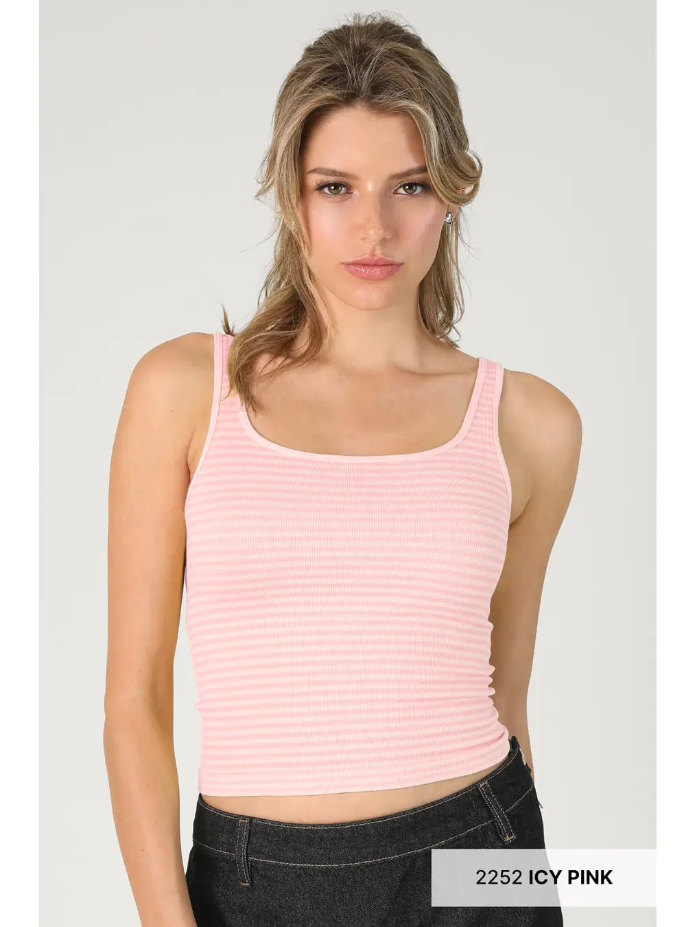 Striped Tank Top MULTIPLE COLORS