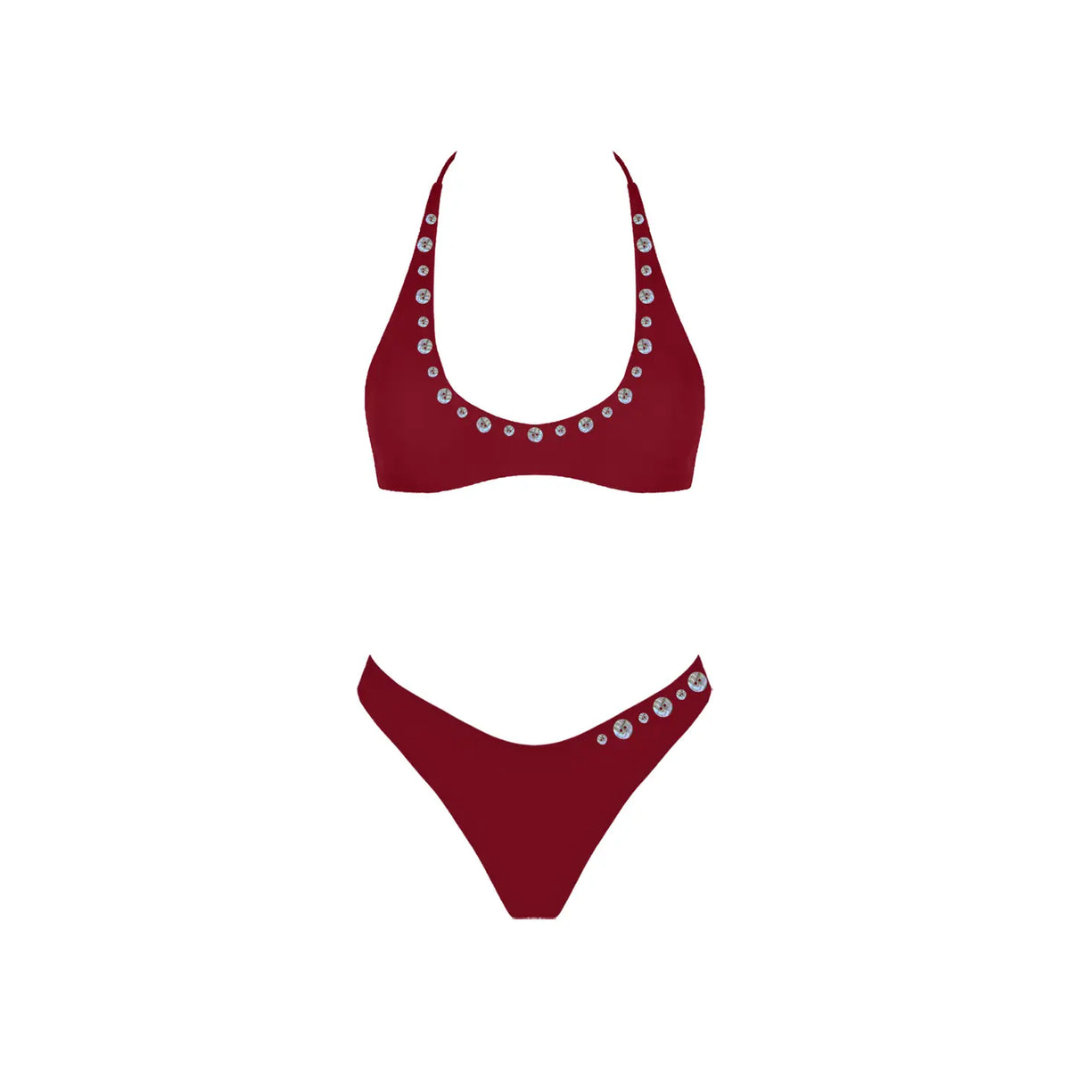 Sunset Club Bikini Red Top