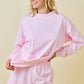 Daisy Pink Mockneck