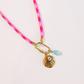 Good Luck Babe Cord Necklace