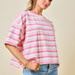 Daisy Pink Multi Sweatshirt Top