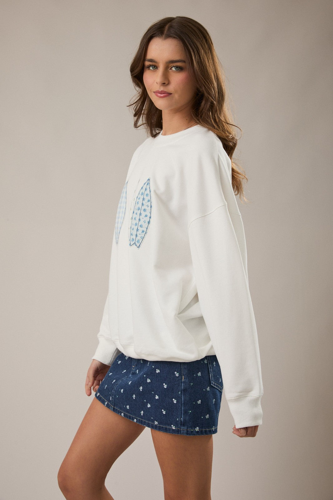 London White Surf Sweatshirt
