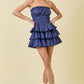Delaney navy dress