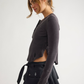 COOL DOWN CREW SOLID / BLACK