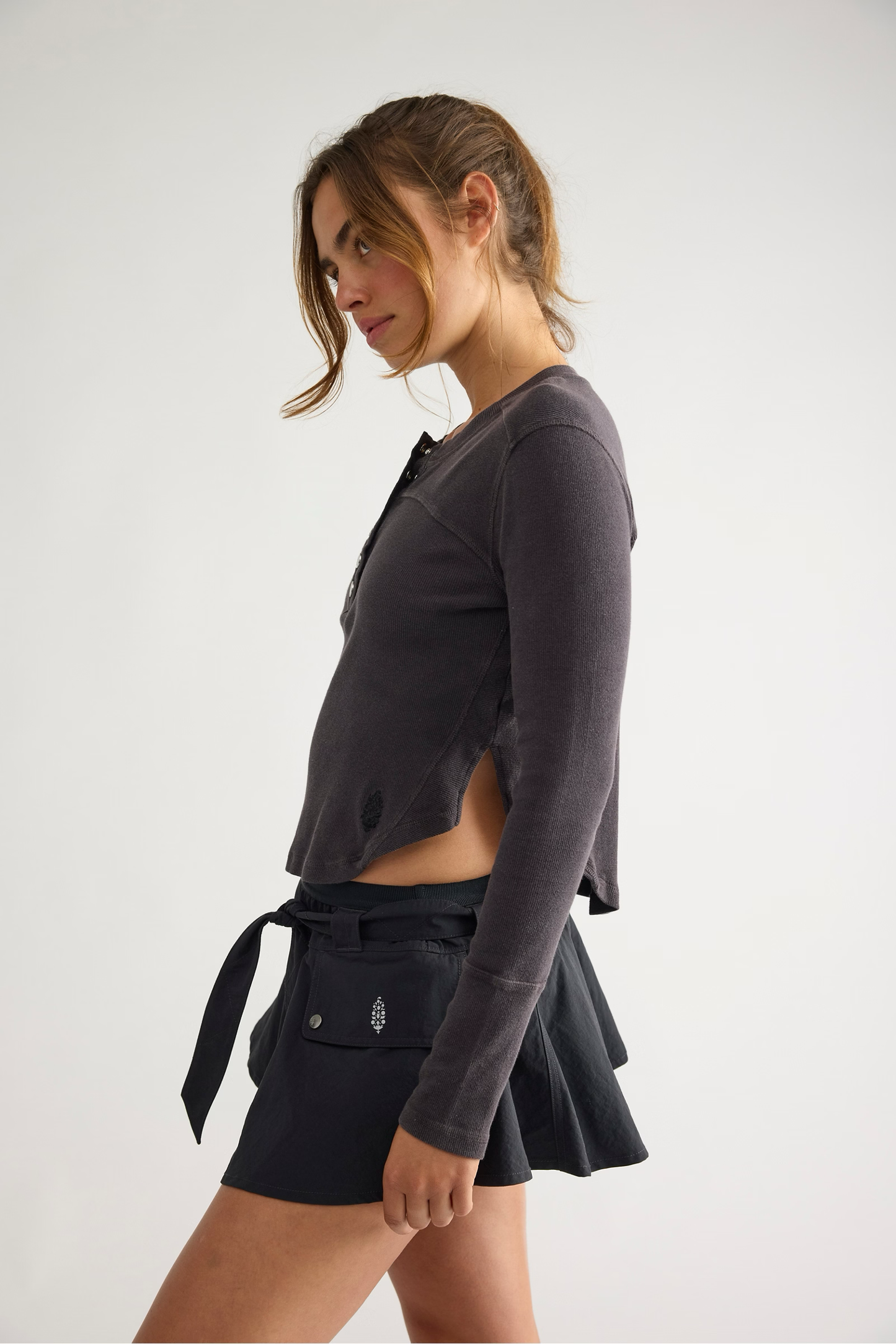 COOL DOWN CREW SOLID / BLACK