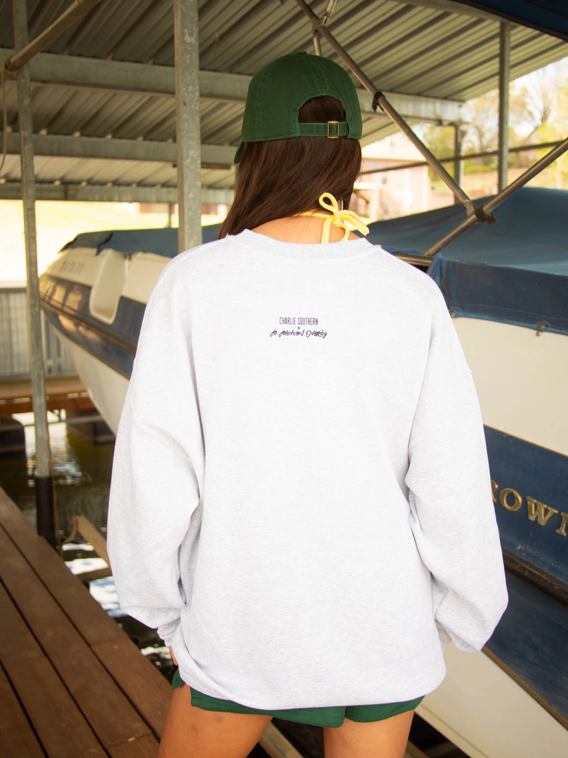 No Crying On the Boat Sweatshirt X Jo Johnson Overby