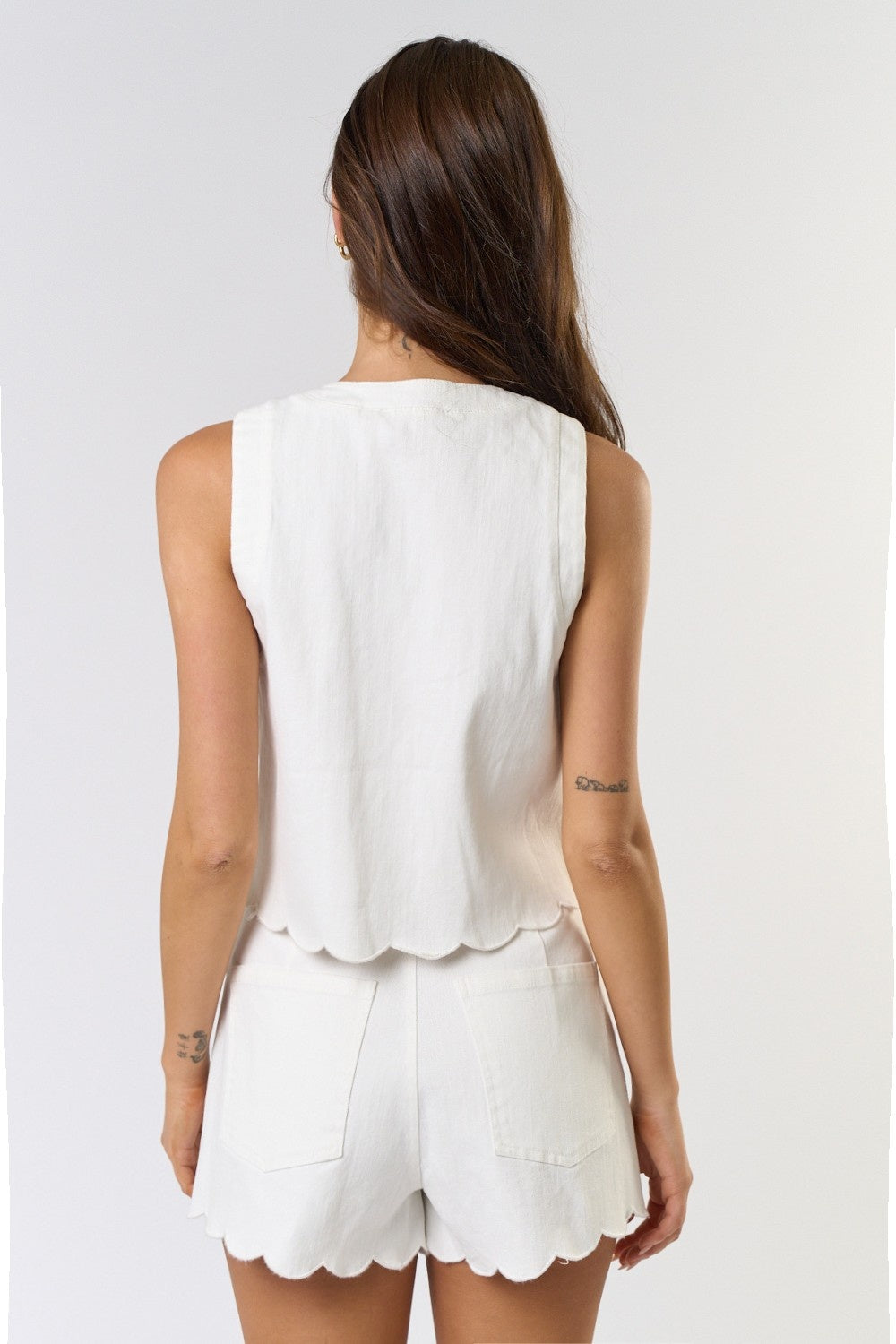 Luna white top