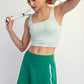 Butter Piping Skort Green