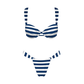 St Tropez Bikini Navy Top