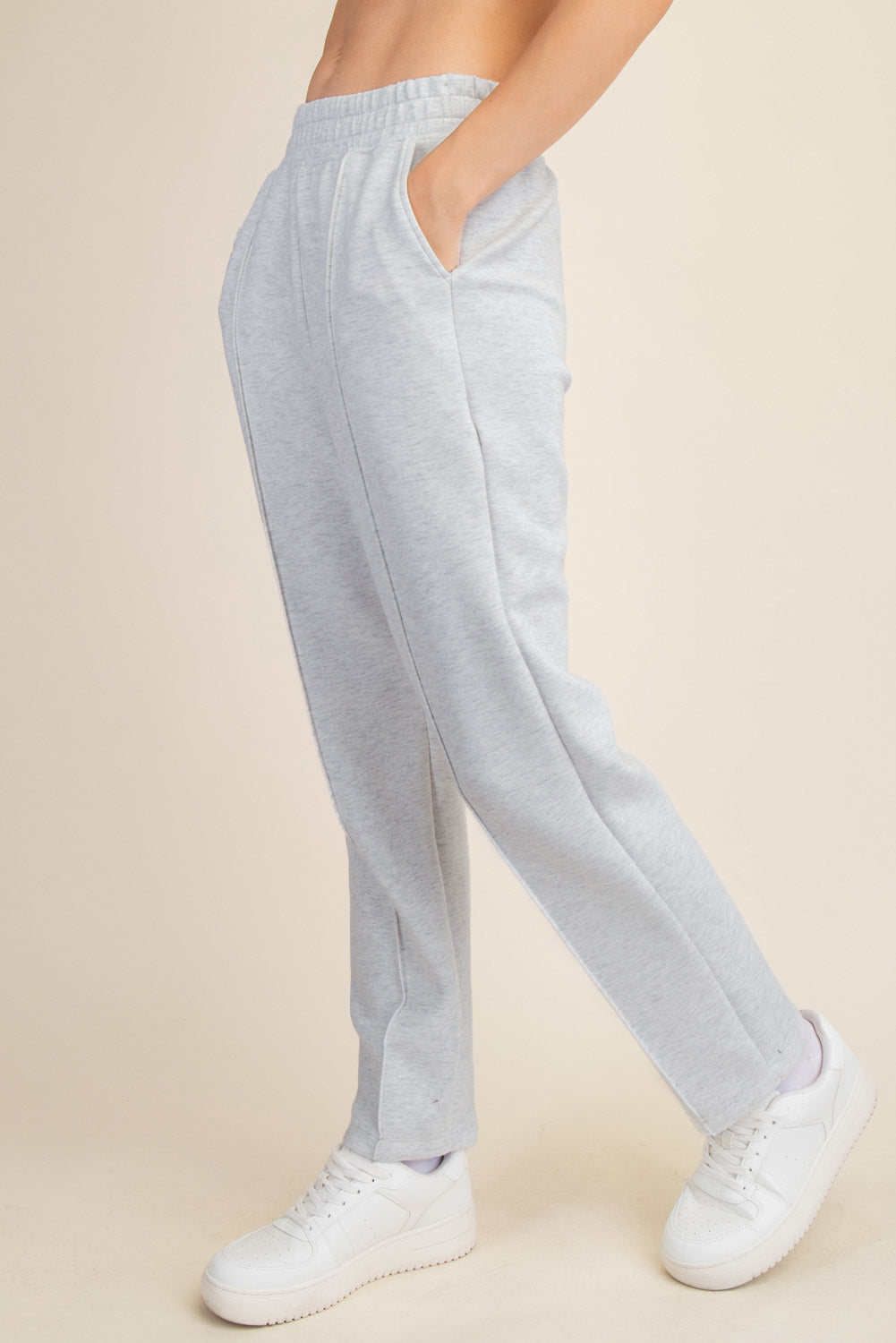 Grey Modal Pants