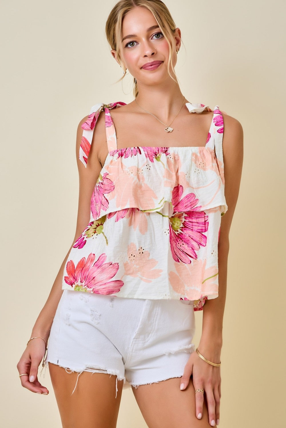 Debs Floral Top