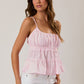 Lucy Pink Gingham Top