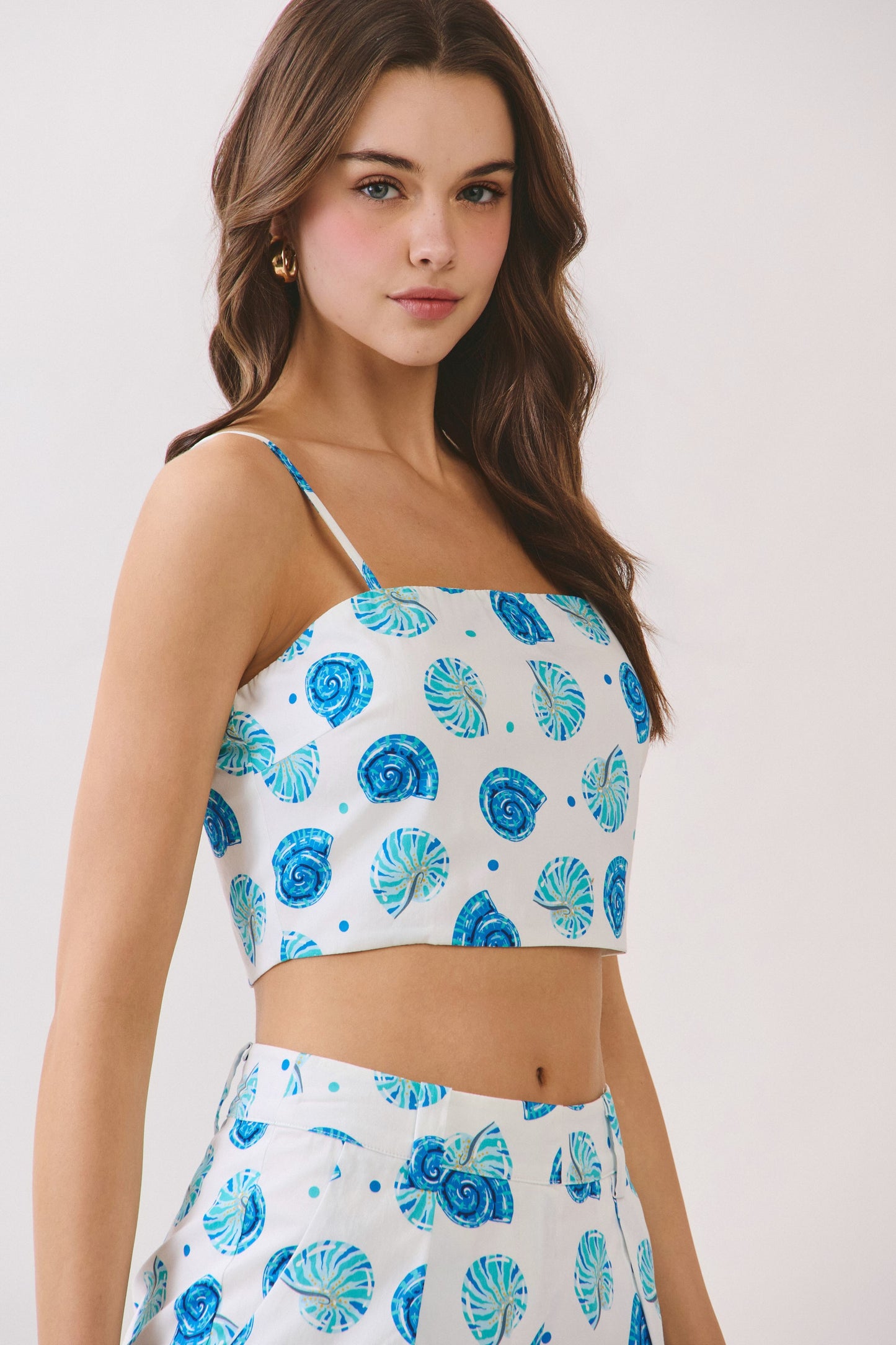Trinity Blue Shell Top