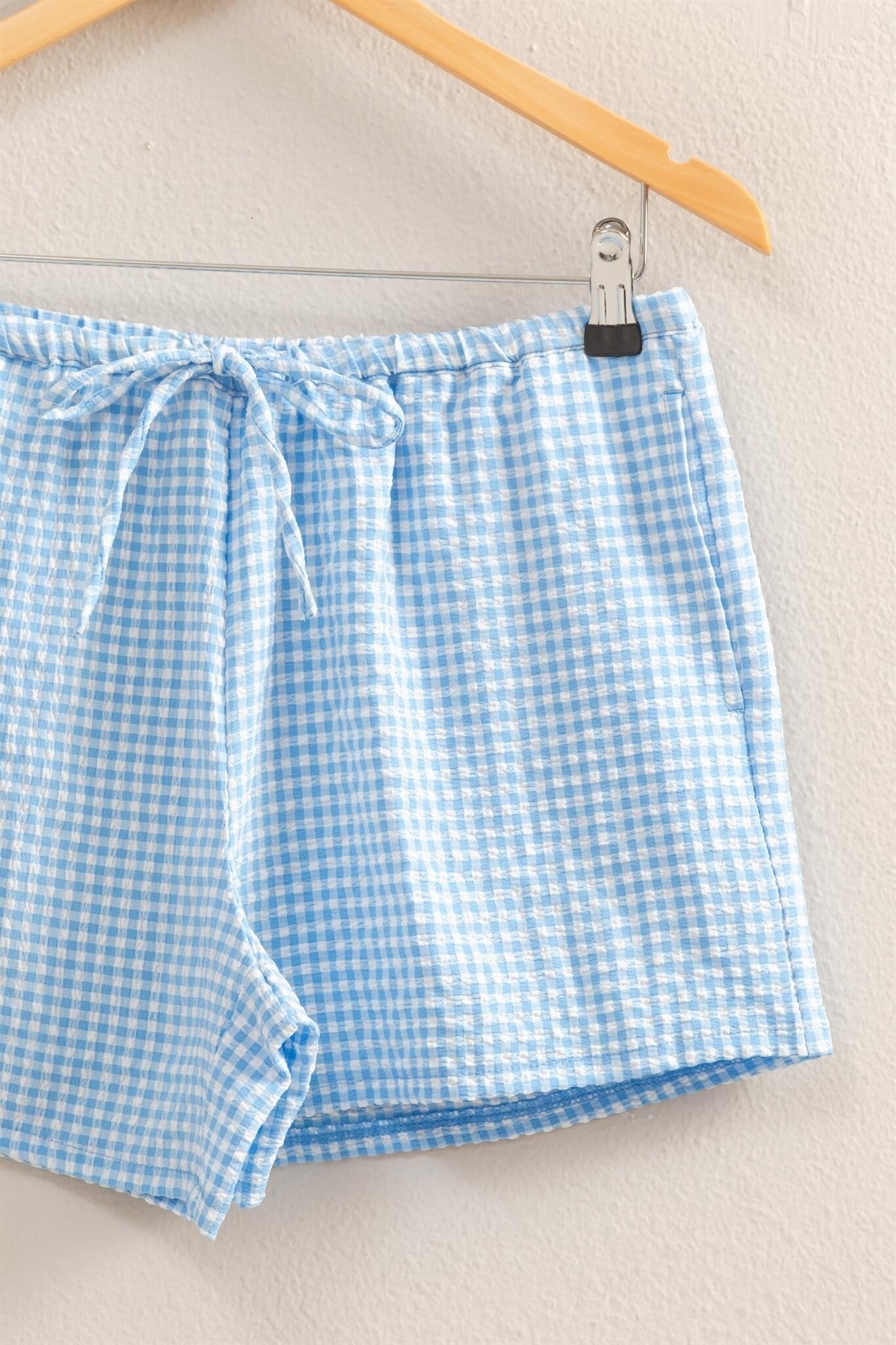 Hadley blue shorts