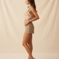Freya Floral Halter Bodysuit