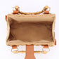 Straw Beach Bag with Bamboo Handle