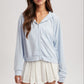 Winnie Sky Knit Top