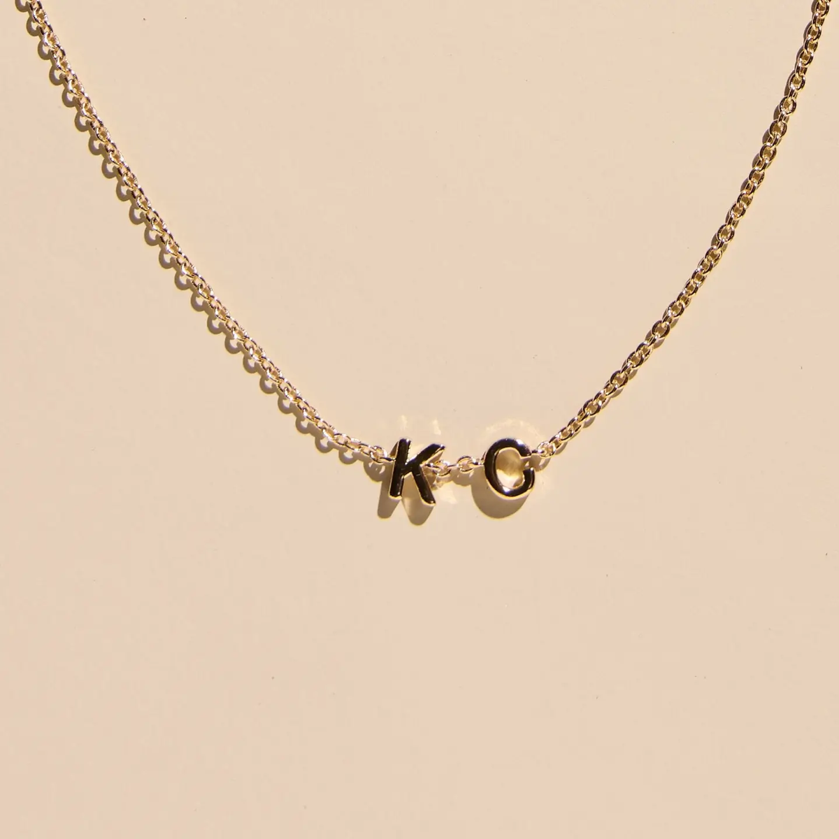 KC Initial Necklace